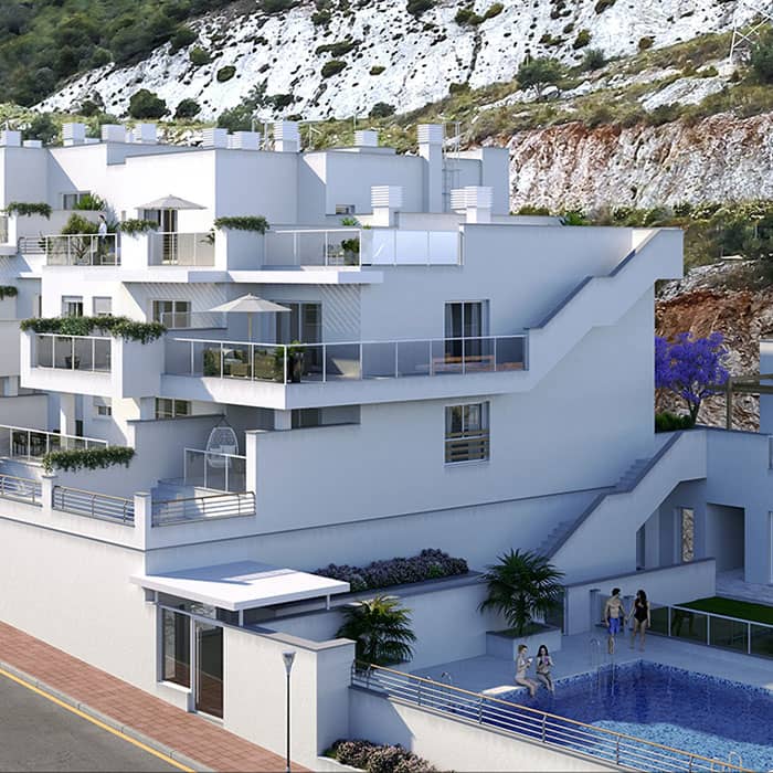 Fantastic new residential development in Benalmádena. A perfect balance between social life and privacy